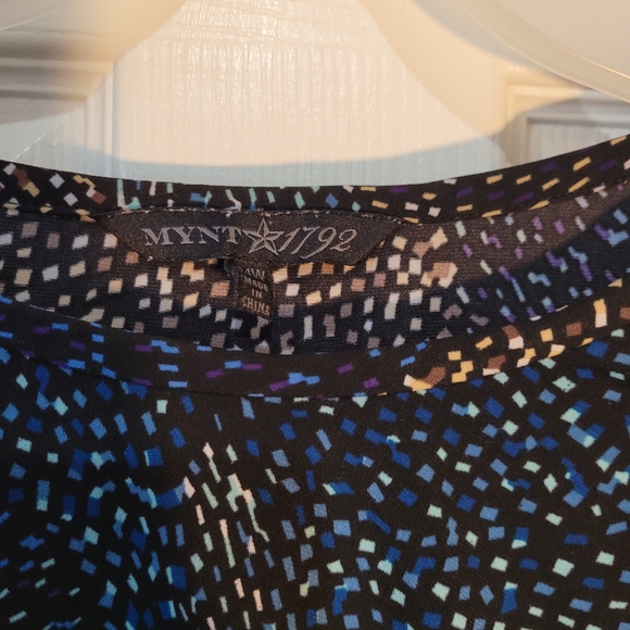 MYNT-1792 MOSACIC ARTISTIC PRINT DRESS - Picture 5 of 8